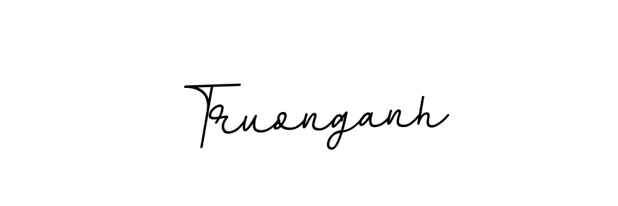 Make a beautiful signature design for name Truonganh. With this signature (BallpointsItalic-DORy9) style, you can create a handwritten signature for free. Truonganh signature style 11 images and pictures png