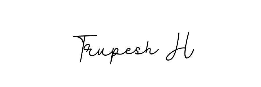 Best and Professional Signature Style for Trupesh H. BallpointsItalic-DORy9 Best Signature Style Collection. Trupesh H signature style 11 images and pictures png