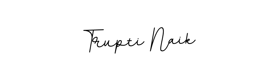 The best way (BallpointsItalic-DORy9) to make a short signature is to pick only two or three words in your name. The name Trupti Naik include a total of six letters. For converting this name. Trupti Naik signature style 11 images and pictures png
