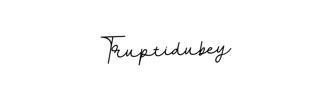 Create a beautiful signature design for name Truptidubey. With this signature (BallpointsItalic-DORy9) fonts, you can make a handwritten signature for free. Truptidubey signature style 11 images and pictures png