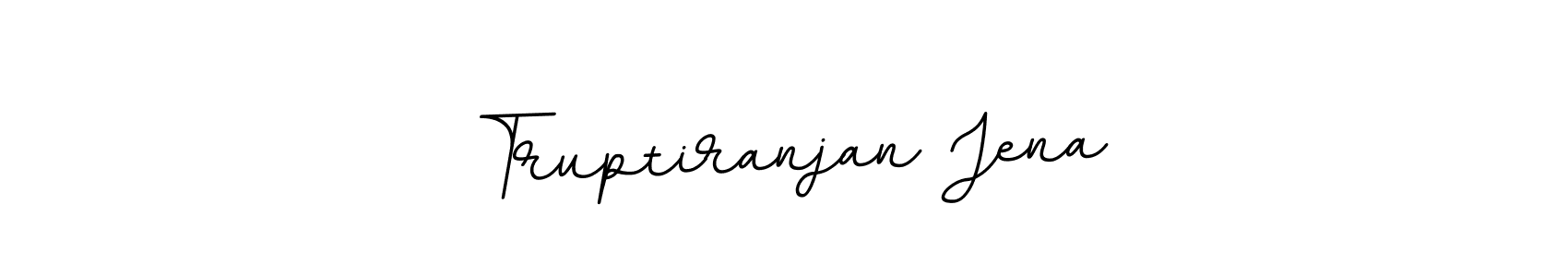 It looks lik you need a new signature style for name Truptiranjan Jena. Design unique handwritten (BallpointsItalic-DORy9) signature with our free signature maker in just a few clicks. Truptiranjan Jena signature style 11 images and pictures png