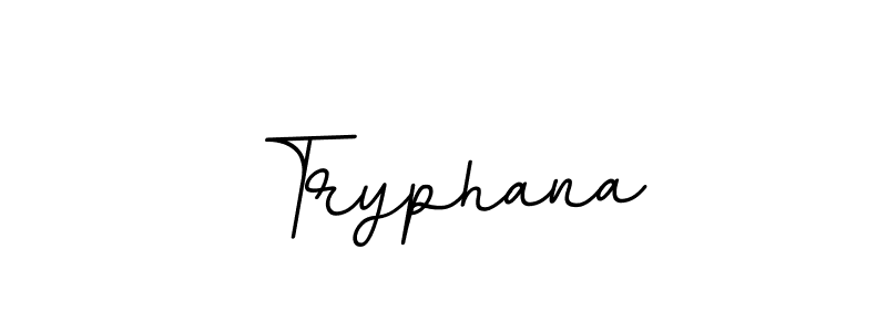 Design your own signature with our free online signature maker. With this signature software, you can create a handwritten (BallpointsItalic-DORy9) signature for name Tryphana. Tryphana signature style 11 images and pictures png