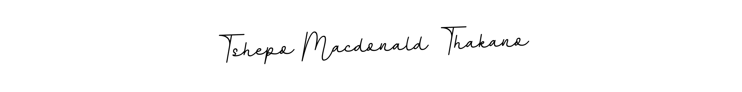 Design your own signature with our free online signature maker. With this signature software, you can create a handwritten (BallpointsItalic-DORy9) signature for name Tshepo Macdonald Thakano. Tshepo Macdonald Thakano signature style 11 images and pictures png