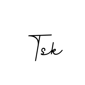 How to make Tsk name signature. Use BallpointsItalic-DORy9 style for creating short signs online. This is the latest handwritten sign. Tsk signature style 11 images and pictures png