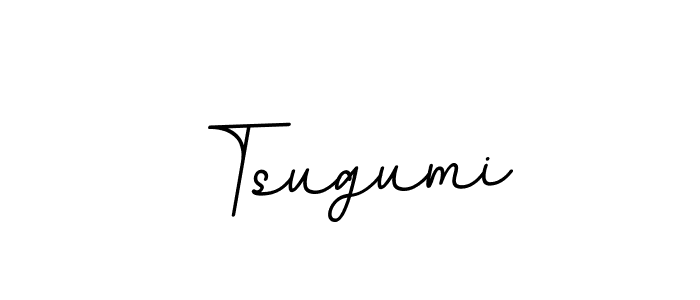 How to make Tsugumi signature? BallpointsItalic-DORy9 is a professional autograph style. Create handwritten signature for Tsugumi name. Tsugumi signature style 11 images and pictures png