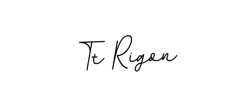 Similarly BallpointsItalic-DORy9 is the best handwritten signature design. Signature creator online .You can use it as an online autograph creator for name Tt Rigon. Tt Rigon signature style 11 images and pictures png