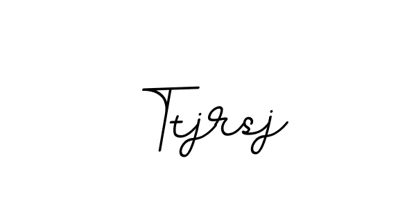 Use a signature maker to create a handwritten signature online. With this signature software, you can design (BallpointsItalic-DORy9) your own signature for name Ttjrsj. Ttjrsj signature style 11 images and pictures png