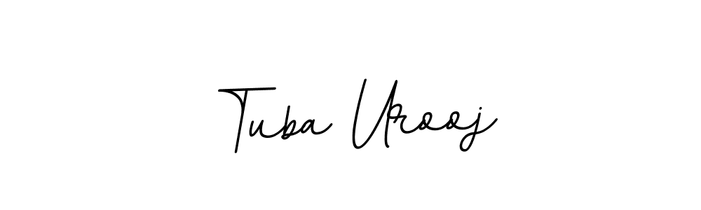 if you are searching for the best signature style for your name Tuba Urooj. so please give up your signature search. here we have designed multiple signature styles  using BallpointsItalic-DORy9. Tuba Urooj signature style 11 images and pictures png