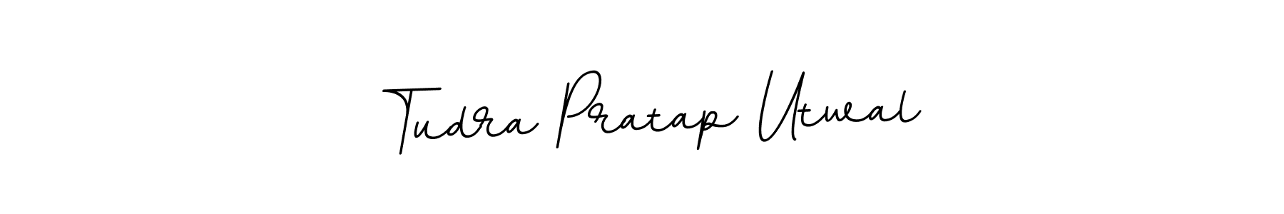 This is the best signature style for the Tudra Pratap Utwal name. Also you like these signature font (BallpointsItalic-DORy9). Mix name signature. Tudra Pratap Utwal signature style 11 images and pictures png