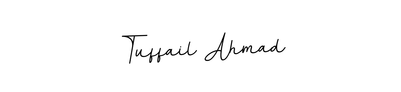 Also You can easily find your signature by using the search form. We will create Tuffail Ahmad name handwritten signature images for you free of cost using BallpointsItalic-DORy9 sign style. Tuffail Ahmad signature style 11 images and pictures png