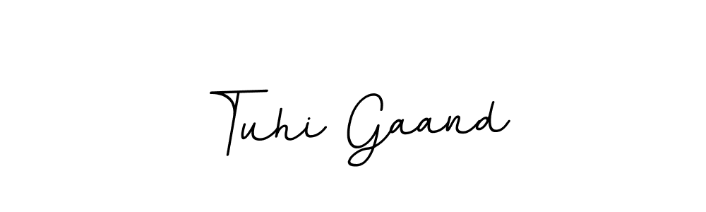How to Draw Tuhi Gaand signature style? BallpointsItalic-DORy9 is a latest design signature styles for name Tuhi Gaand. Tuhi Gaand signature style 11 images and pictures png