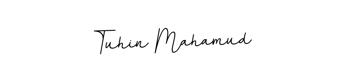 BallpointsItalic-DORy9 is a professional signature style that is perfect for those who want to add a touch of class to their signature. It is also a great choice for those who want to make their signature more unique. Get Tuhin Mahamud name to fancy signature for free. Tuhin Mahamud signature style 11 images and pictures png