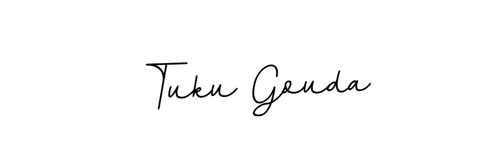 How to Draw Tuku Gouda signature style? BallpointsItalic-DORy9 is a latest design signature styles for name Tuku Gouda. Tuku Gouda signature style 11 images and pictures png