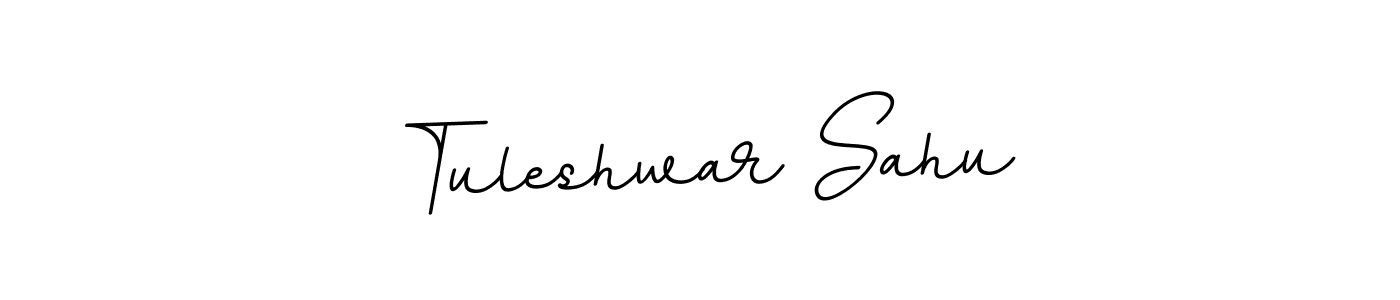 if you are searching for the best signature style for your name Tuleshwar Sahu. so please give up your signature search. here we have designed multiple signature styles  using BallpointsItalic-DORy9. Tuleshwar Sahu signature style 11 images and pictures png