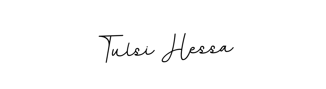 Design your own signature with our free online signature maker. With this signature software, you can create a handwritten (BallpointsItalic-DORy9) signature for name Tulsi Hessa. Tulsi Hessa signature style 11 images and pictures png