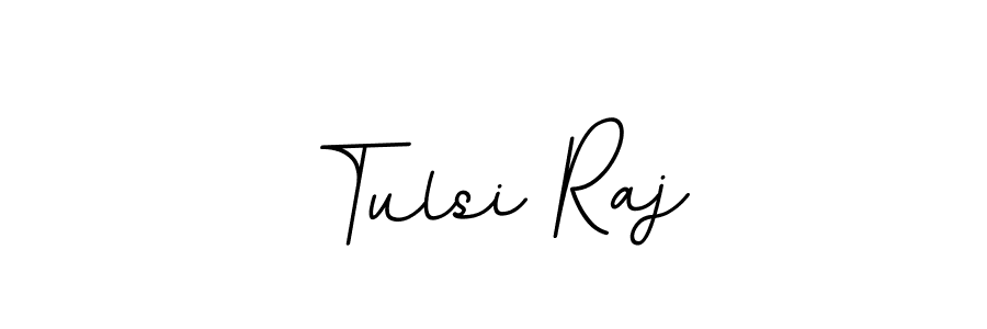 Make a beautiful signature design for name Tulsi Raj. With this signature (BallpointsItalic-DORy9) style, you can create a handwritten signature for free. Tulsi Raj signature style 11 images and pictures png