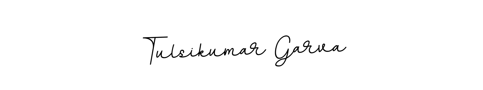 Tulsikumar Garva stylish signature style. Best Handwritten Sign (BallpointsItalic-DORy9) for my name. Handwritten Signature Collection Ideas for my name Tulsikumar Garva. Tulsikumar Garva signature style 11 images and pictures png