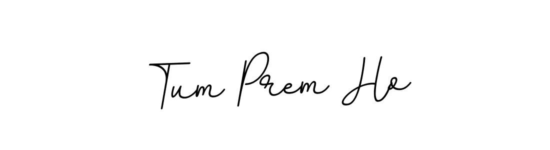 Also we have Tum Prem Ho name is the best signature style. Create professional handwritten signature collection using BallpointsItalic-DORy9 autograph style. Tum Prem Ho signature style 11 images and pictures png