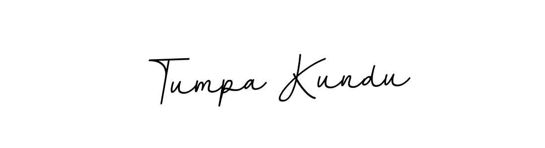 How to make Tumpa Kundu name signature. Use BallpointsItalic-DORy9 style for creating short signs online. This is the latest handwritten sign. Tumpa Kundu signature style 11 images and pictures png