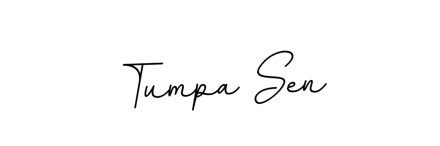 You should practise on your own different ways (BallpointsItalic-DORy9) to write your name (Tumpa Sen) in signature. don't let someone else do it for you. Tumpa Sen signature style 11 images and pictures png