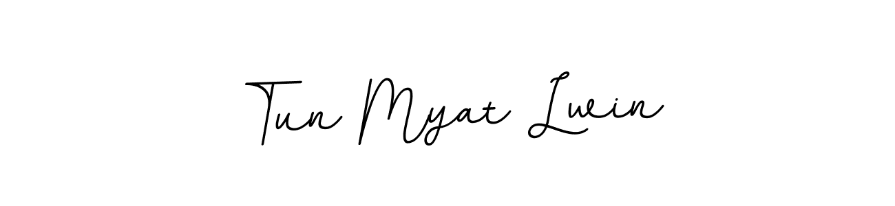 How to Draw Tun Myat Lwin signature style? BallpointsItalic-DORy9 is a latest design signature styles for name Tun Myat Lwin. Tun Myat Lwin signature style 11 images and pictures png