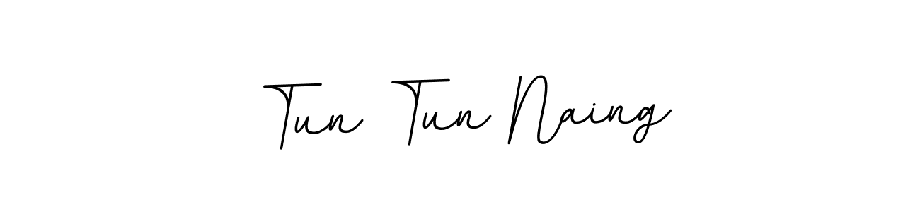 This is the best signature style for the Tun Tun Naing name. Also you like these signature font (BallpointsItalic-DORy9). Mix name signature. Tun Tun Naing signature style 11 images and pictures png
