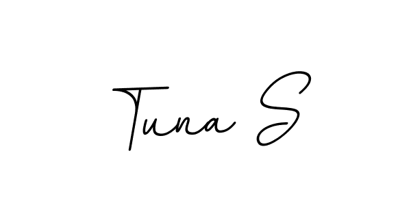 How to Draw Tuna S signature style? BallpointsItalic-DORy9 is a latest design signature styles for name Tuna S. Tuna S signature style 11 images and pictures png