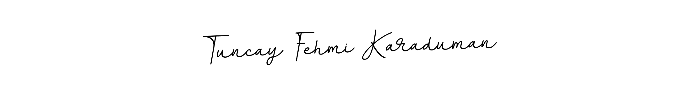 Check out images of Autograph of Tuncay Fehmi Karaduman name. Actor Tuncay Fehmi Karaduman Signature Style. BallpointsItalic-DORy9 is a professional sign style online. Tuncay Fehmi Karaduman signature style 11 images and pictures png