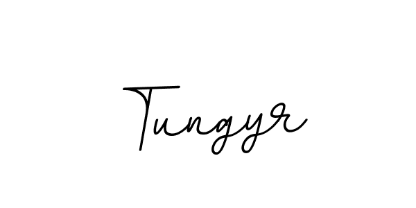 Create a beautiful signature design for name Tungyr. With this signature (BallpointsItalic-DORy9) fonts, you can make a handwritten signature for free. Tungyr signature style 11 images and pictures png