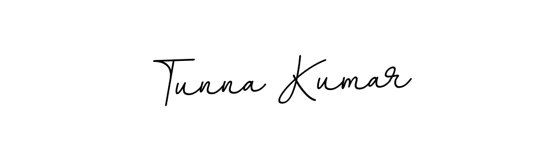 How to make Tunna Kumar signature? BallpointsItalic-DORy9 is a professional autograph style. Create handwritten signature for Tunna Kumar name. Tunna Kumar signature style 11 images and pictures png