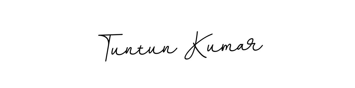 Tuntun Kumar stylish signature style. Best Handwritten Sign (BallpointsItalic-DORy9) for my name. Handwritten Signature Collection Ideas for my name Tuntun Kumar. Tuntun Kumar signature style 11 images and pictures png