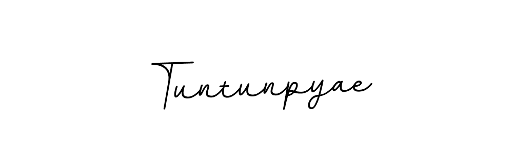 Also we have Tuntunpyae name is the best signature style. Create professional handwritten signature collection using BallpointsItalic-DORy9 autograph style. Tuntunpyae signature style 11 images and pictures png