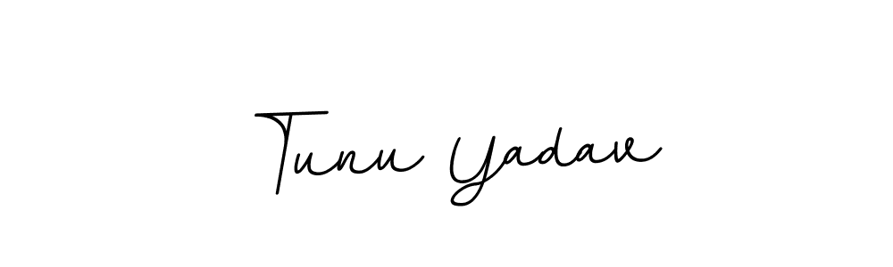 Use a signature maker to create a handwritten signature online. With this signature software, you can design (BallpointsItalic-DORy9) your own signature for name Tunu Yadav. Tunu Yadav signature style 11 images and pictures png