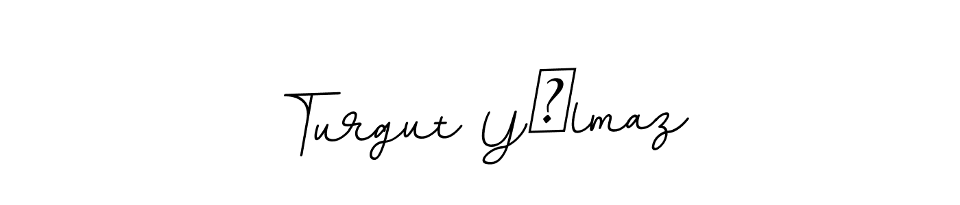 BallpointsItalic-DORy9 is a professional signature style that is perfect for those who want to add a touch of class to their signature. It is also a great choice for those who want to make their signature more unique. Get Turgut Yılmaz name to fancy signature for free. Turgut Yılmaz signature style 11 images and pictures png