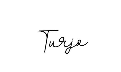 How to make Turjo name signature. Use BallpointsItalic-DORy9 style for creating short signs online. This is the latest handwritten sign. Turjo signature style 11 images and pictures png