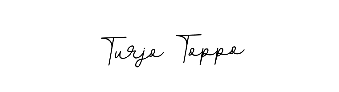 You should practise on your own different ways (BallpointsItalic-DORy9) to write your name (Turjo Toppo) in signature. don't let someone else do it for you. Turjo Toppo signature style 11 images and pictures png