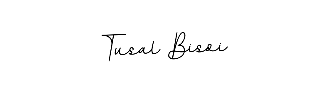 Similarly BallpointsItalic-DORy9 is the best handwritten signature design. Signature creator online .You can use it as an online autograph creator for name Tusal Bisoi. Tusal Bisoi signature style 11 images and pictures png