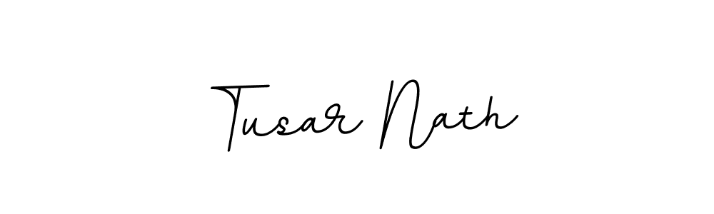Make a beautiful signature design for name Tusar Nath. With this signature (BallpointsItalic-DORy9) style, you can create a handwritten signature for free. Tusar Nath signature style 11 images and pictures png