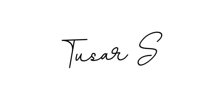 How to make Tusar S signature? BallpointsItalic-DORy9 is a professional autograph style. Create handwritten signature for Tusar S name. Tusar S signature style 11 images and pictures png