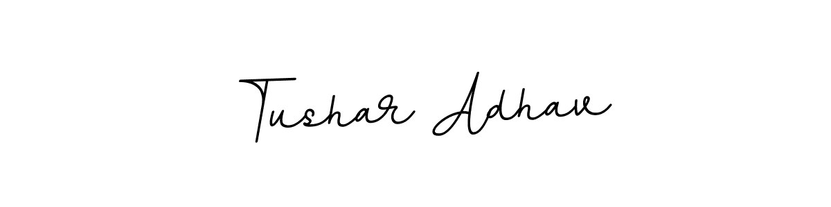 It looks lik you need a new signature style for name Tushar Adhav. Design unique handwritten (BallpointsItalic-DORy9) signature with our free signature maker in just a few clicks. Tushar Adhav signature style 11 images and pictures png