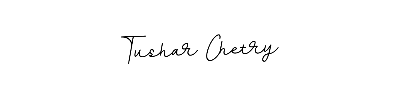 How to make Tushar Chetry signature? BallpointsItalic-DORy9 is a professional autograph style. Create handwritten signature for Tushar Chetry name. Tushar Chetry signature style 11 images and pictures png