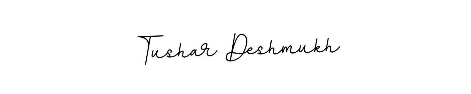 How to make Tushar Deshmukh signature? BallpointsItalic-DORy9 is a professional autograph style. Create handwritten signature for Tushar Deshmukh name. Tushar Deshmukh signature style 11 images and pictures png