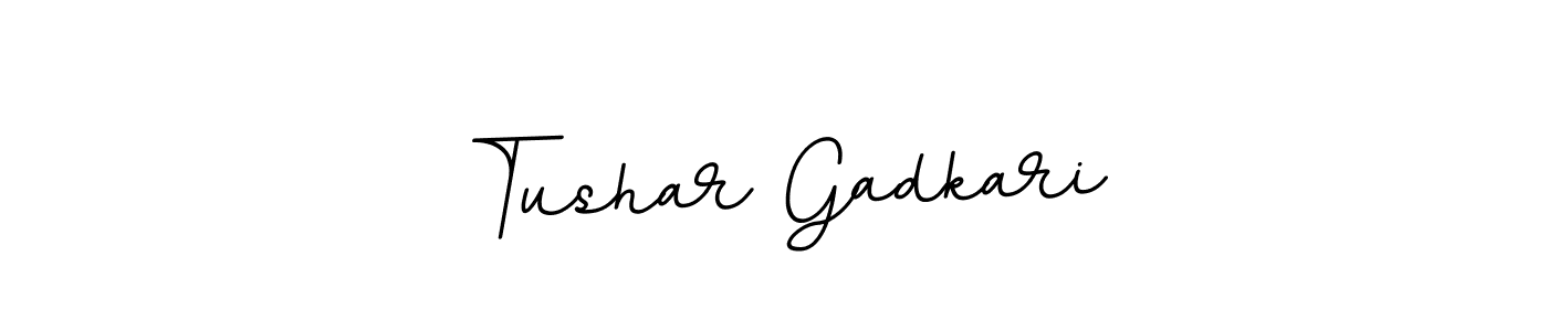 Make a short Tushar Gadkari signature style. Manage your documents anywhere anytime using BallpointsItalic-DORy9. Create and add eSignatures, submit forms, share and send files easily. Tushar Gadkari signature style 11 images and pictures png