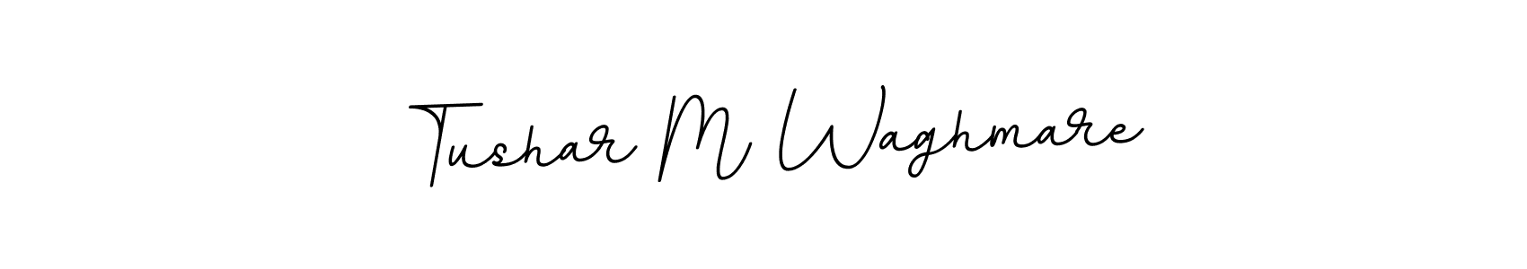 The best way (BallpointsItalic-DORy9) to make a short signature is to pick only two or three words in your name. The name Tushar M Waghmare include a total of six letters. For converting this name. Tushar M Waghmare signature style 11 images and pictures png
