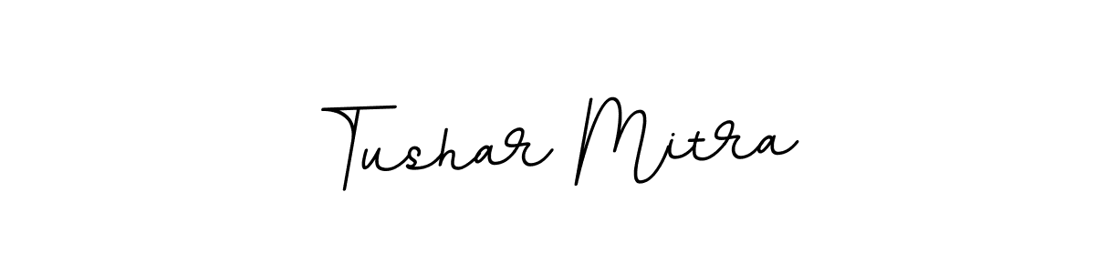 You should practise on your own different ways (BallpointsItalic-DORy9) to write your name (Tushar Mitra) in signature. don't let someone else do it for you. Tushar Mitra signature style 11 images and pictures png
