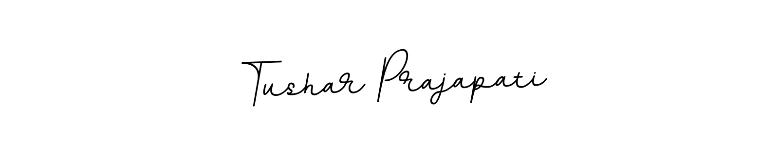 How to make Tushar Prajapati signature? BallpointsItalic-DORy9 is a professional autograph style. Create handwritten signature for Tushar Prajapati name. Tushar Prajapati signature style 11 images and pictures png