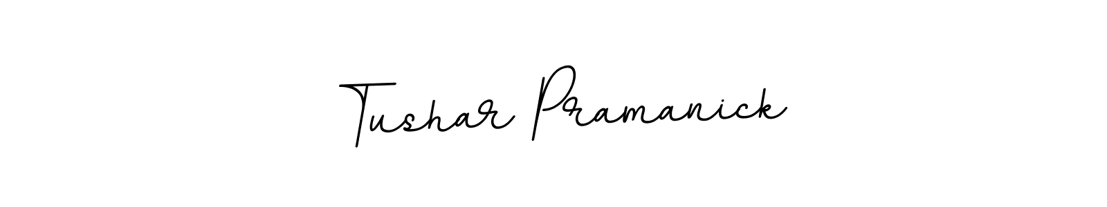 Make a short Tushar Pramanick signature style. Manage your documents anywhere anytime using BallpointsItalic-DORy9. Create and add eSignatures, submit forms, share and send files easily. Tushar Pramanick signature style 11 images and pictures png