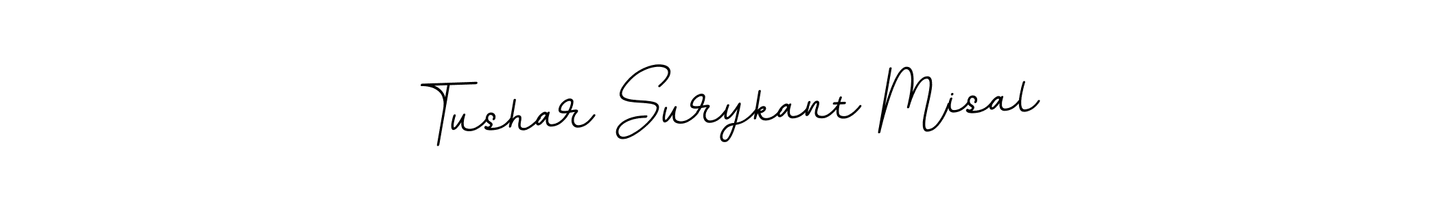 Make a beautiful signature design for name Tushar Surykant Misal. Use this online signature maker to create a handwritten signature for free. Tushar Surykant Misal signature style 11 images and pictures png