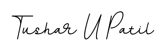 The BallpointsItalic-DORy9 signature style provides a bold statement for name Tushar U Patil. Designed for business owners, executives, and leaders. Tushar U Patil signature style 11 images and pictures png