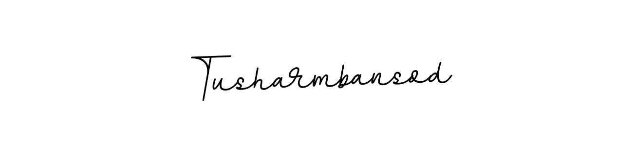 How to make Tusharmbansod signature? BallpointsItalic-DORy9 is a professional autograph style. Create handwritten signature for Tusharmbansod name. Tusharmbansod signature style 11 images and pictures png